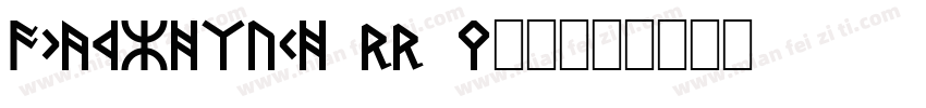 DwarvenAxe BB W00字体转换